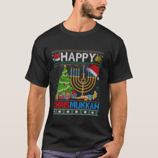 T-shirt Joyeux Chrismukkah Funny Jewish Christmas Hanoukka