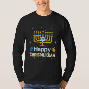 T-shirt Joyeux Chrismukkah Ugly Hanoukka
