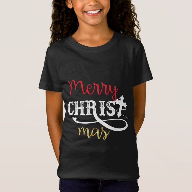 T-Shirt Joyeux Christ Mas (Devant)
