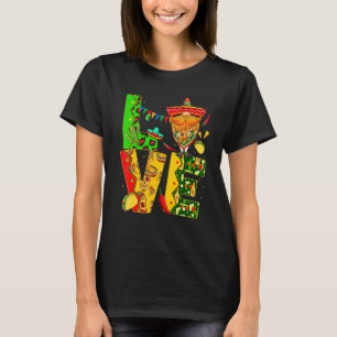 T-shirt Joyeux Cinco De Mayo Aimer Fiesta Sombrero G Mexic