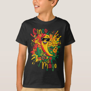 T-shirt Joyeux cinco de mayo fête mexicaine party 5 de may