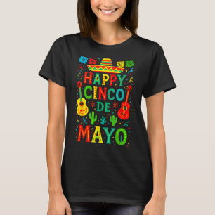 T-shirt Joyeux cinco de mayo - fête mexicaine party amusan