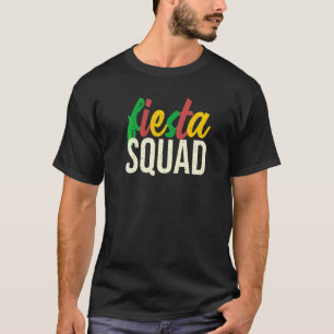 T-shirt Joyeux Cinco De Mayo Party Fiesta Squad Mexicain F