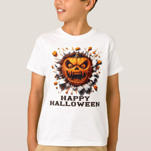 T-shirt Joyeux Citrouille d'Halloween