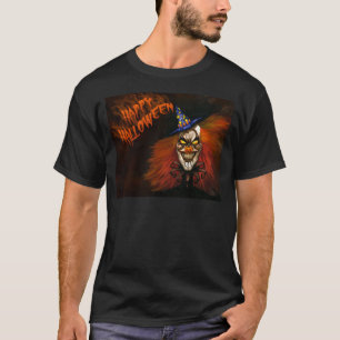 T-shirt Joyeux Clown effrayant d'Halloween