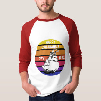 T-shirt Joyeux Columbus Day 1492