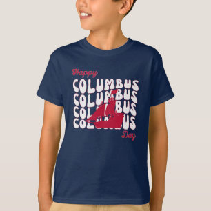 T-shirt Joyeux Columbus Day Boy
