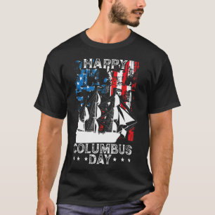 T-shirt Joyeux Columbus Day Christopher Columbus Italien