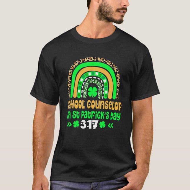 T-shirt Joyeux conseiller scolaire de la Saint Patrick 3 - (Devant)