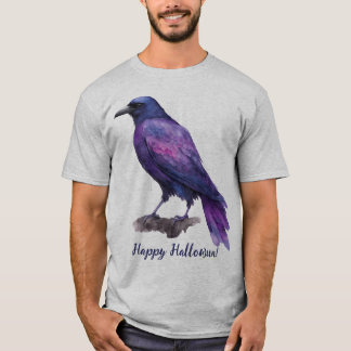T-shirt Joyeux Corbeau d'Halloween
