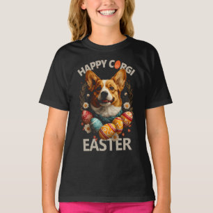 T-shirt Joyeux Corgi Pâques