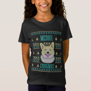 T-Shirt Joyeux Corgmas de Noël