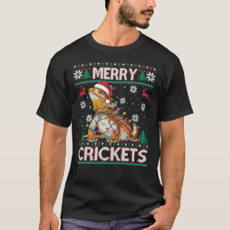 T-shirt Joyeux crickets Dragon Porté Pajama de Noël Ugl