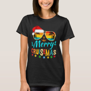 T-shirt Joyeux Croisièmas Noël Père Noël Renne Croisière