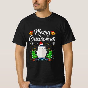 T-shirt Joyeux croisières familiales Noël