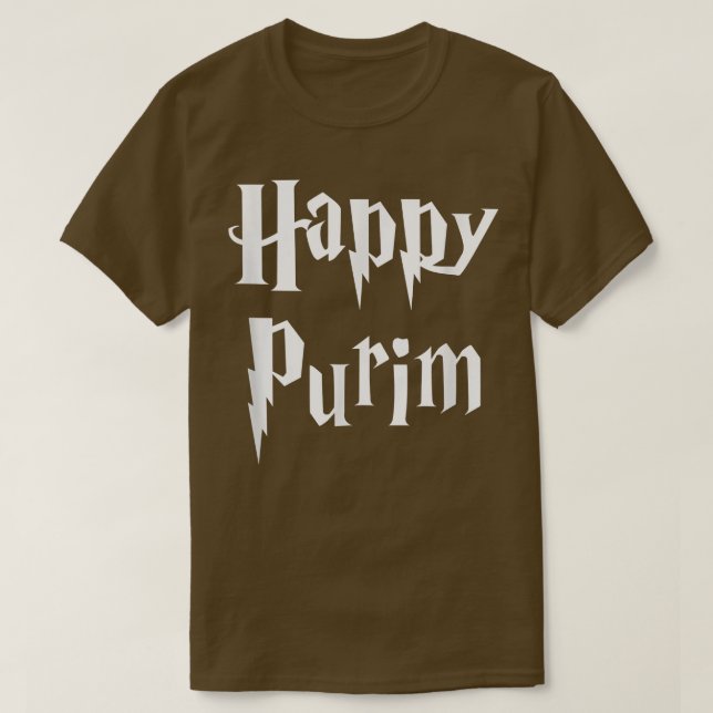T-shirt Joyeux déguisement purim juif Halloween Reine Esth (Design devant)