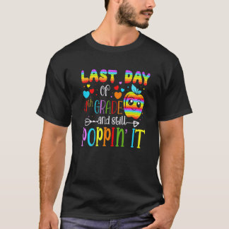 T-shirt Joyeux Dernier Jour De 4e Année Et Toujours Prof P
