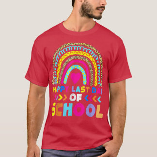 T-shirt Joyeux Dernier Jour De L'École 2022 Chemise Enseig