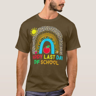 T-shirt Joyeux Dernier Jour De L'École 2022 Chemise Enseig