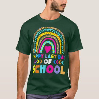 T-shirt Joyeux Dernier Jour De L'École 2022 Chemise Enseig