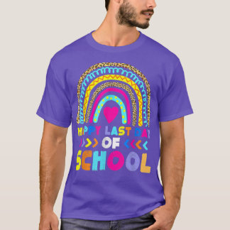 T-shirt Joyeux Dernier Jour De L'École 2022 Chemise Enseig