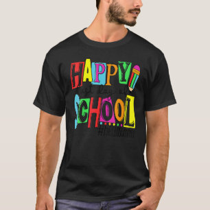 T-shirt Joyeux Dernier Jour De L'École Bonjour Été Adieu S