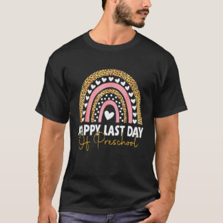 T-shirt Joyeux Dernier Jour De Maternelle Remise Des Dipl