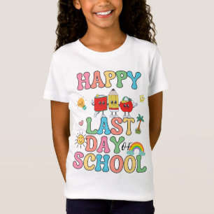 T-Shirt Joyeux Dernier Jour D'École
