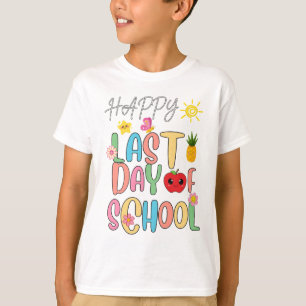 T-shirt Joyeux Dernier Jour D'École