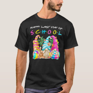 T-shirt Joyeux Dernier Jour D'École Professeur Étudiant Re