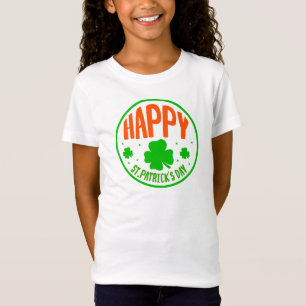 T-Shirt Joyeux design circulaire de la Saint-Patrick