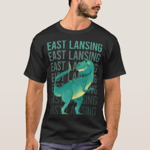 T-shirt Joyeux Dinosaure East Lansing