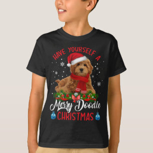 T-shirt Joyeux Doodle Yorkshire Terrier Dog Joyeux Yorkshi