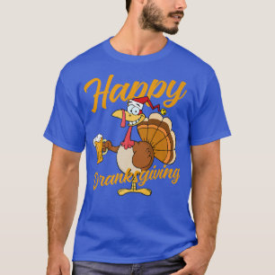 T-shirt Joyeux Dranksgiving Drôle Thanksgiving