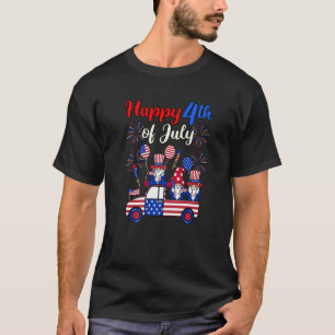T-shirt Joyeux drapeau américain 4 juillet