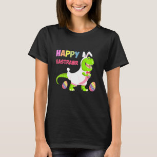 T-shirt Joyeux Eastrawr T Rex Les enfants Chemise Dinosaur