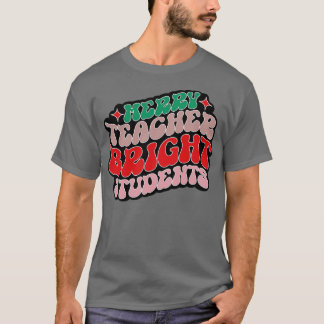 T-shirt Joyeux enseignant élèves brillants 1