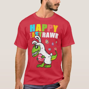 T-shirt Joyeux Estrat T Re Dinosaure Easter Bunny Egg Kid