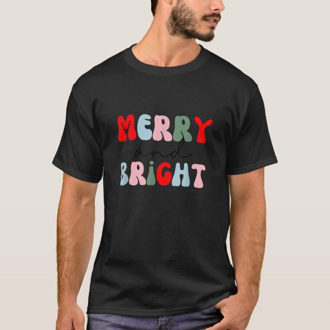T-shirt Joyeux et lumineux (Devant)