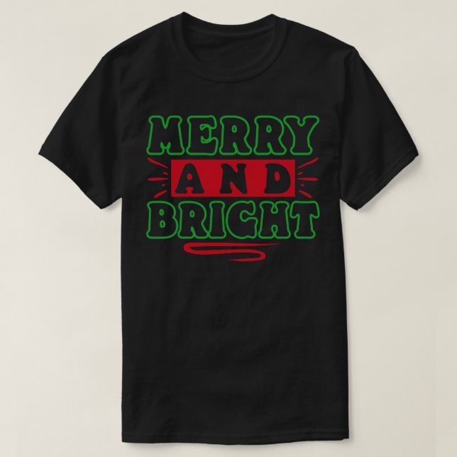 T-shirt Joyeux et lumineux 3 (Design devant)