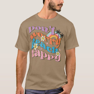 T-shirt Joyeux été Floral Tropical Beach Famille Été H