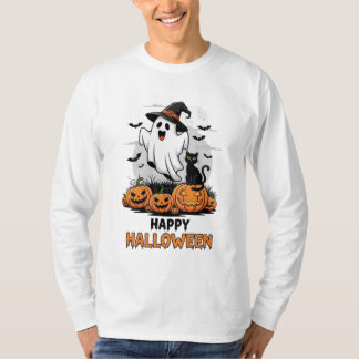 T-shirt Joyeux fantôme d'Halloween