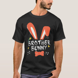 T-shirt Joyeux Fête de Pâques Frère Bunny Ears Costume Fam