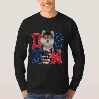 T-shirt Joyeux Fête des Mères Chien Maman Chien Mère Usa A