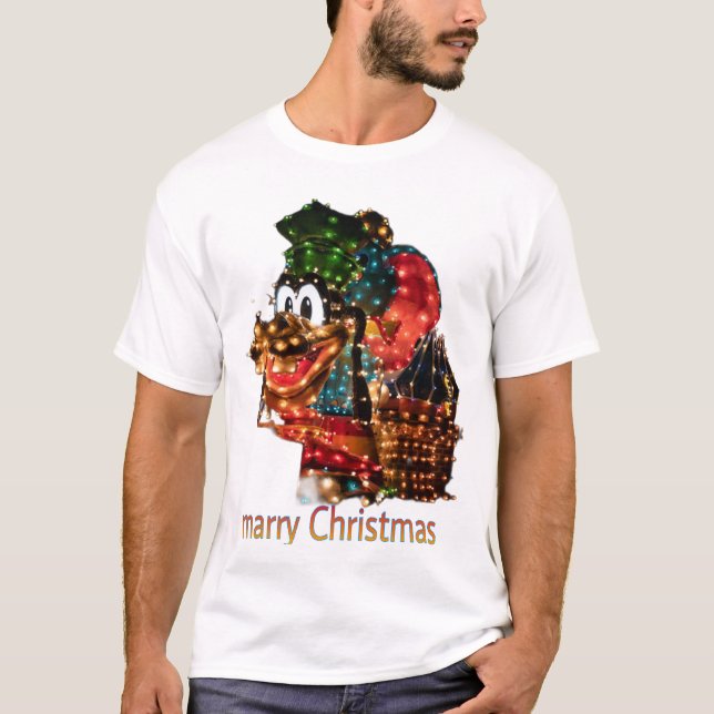 T-shirt Joyeux feux de noël (Devant)
