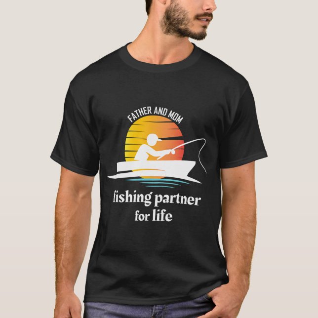 T-shirt Joyeux Fish Noël (Devant)
