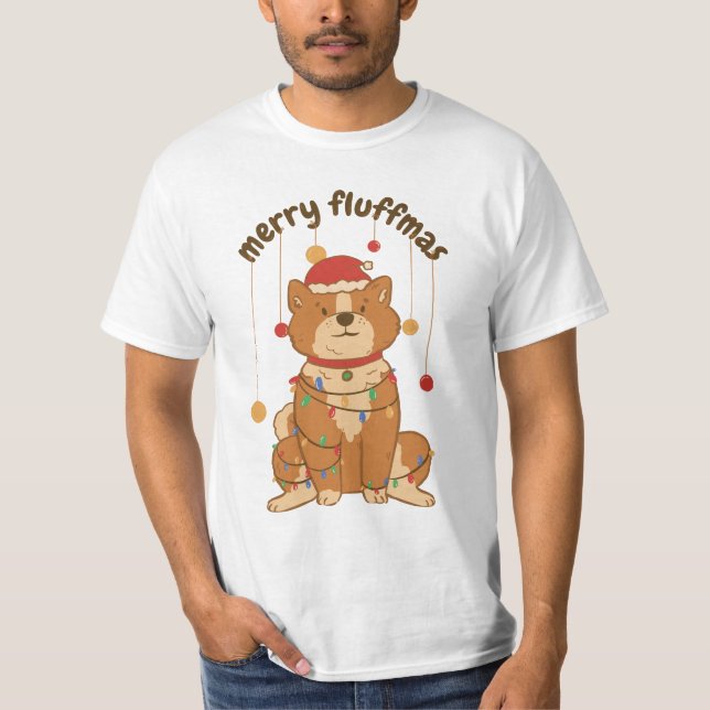 T-shirt Joyeux Fluffmas (Devant)
