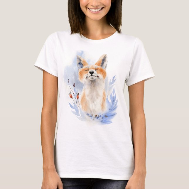 T-shirt Joyeux Foxmas (Devant)