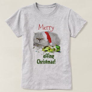 T-shirt Joyeux gâteau de Noël Effet