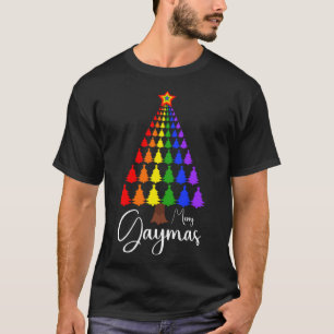 T-shirt Joyeux Gaymas Noël Père Noël Human LGBT Gay pride